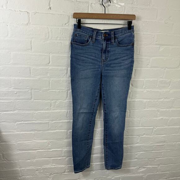 Madewell Women's 10" High-Rise Roadtripper Authentic Jeans Blue Size 26 - Picture 1 of 6